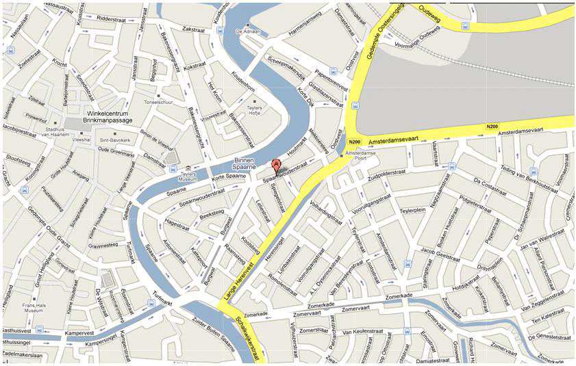 plattegrond haarlem
